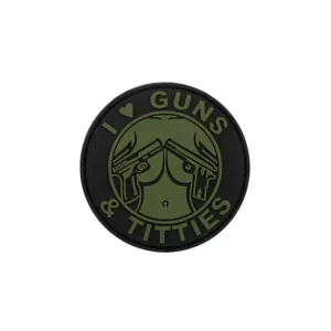 GUNS & TITTIES PVC Patch [8FIELDS]