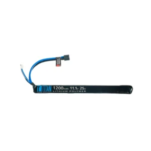TITAN Li-Pol Battery 11.1V / 1200mAh, 25C (T-Dean) – Stick (190 mm)