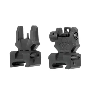 Front and Rear Sight Set - Black [FMA]